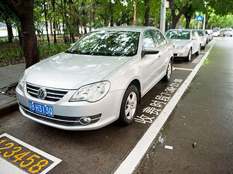 泰州市公路服务区停车项目-占道停车测试平台